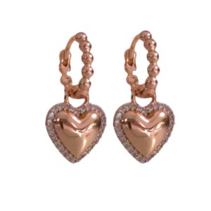 CRYSTAL HEART 18K