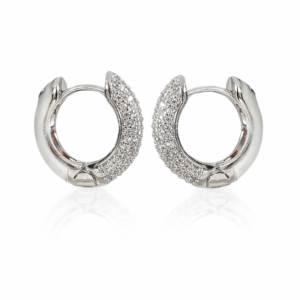 WHITE REVERSIBLE BASE EARRINGS RH